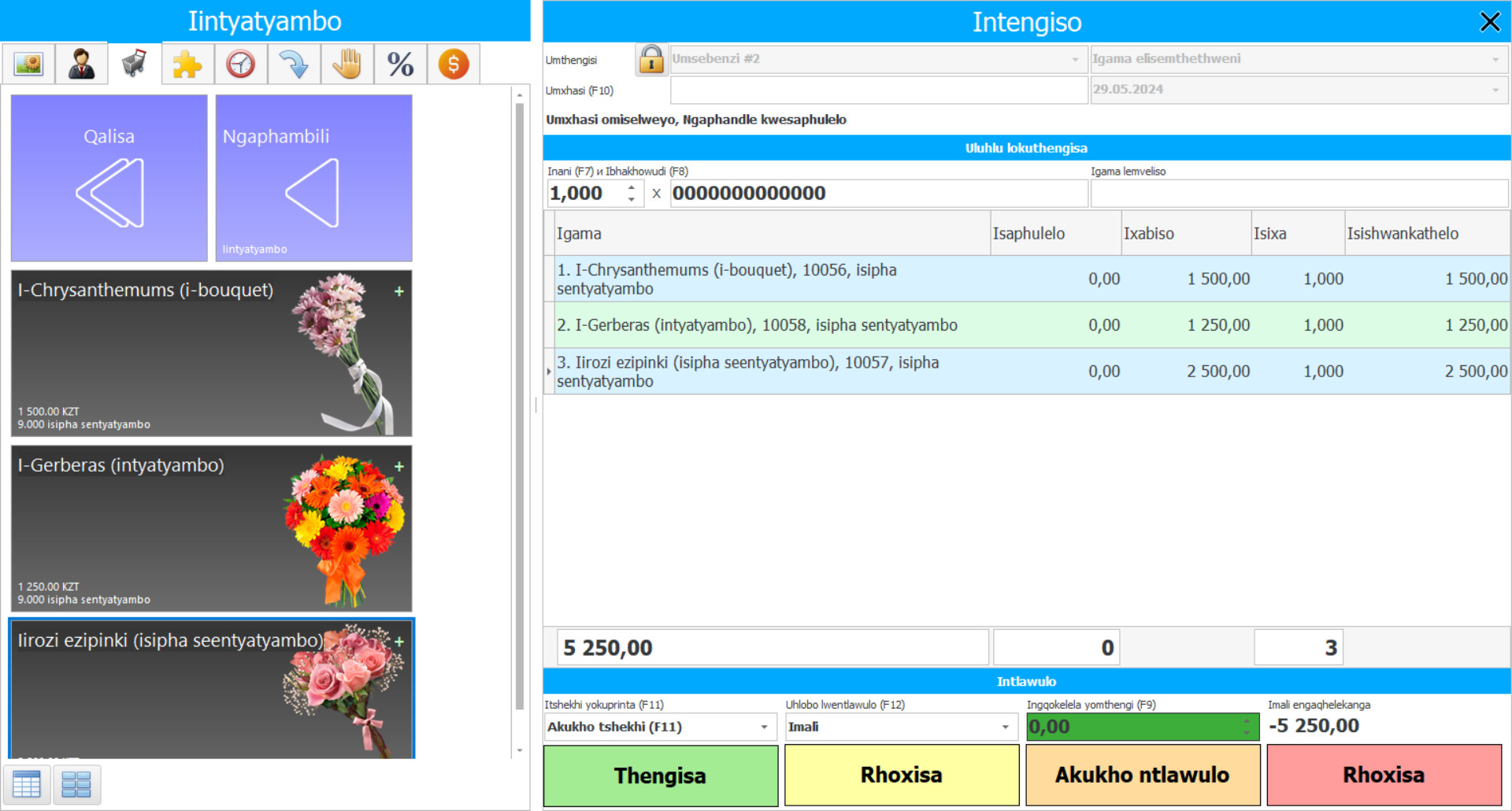 Isoftware yevenkile yeentyatyambo - Inkqubo yekhusi